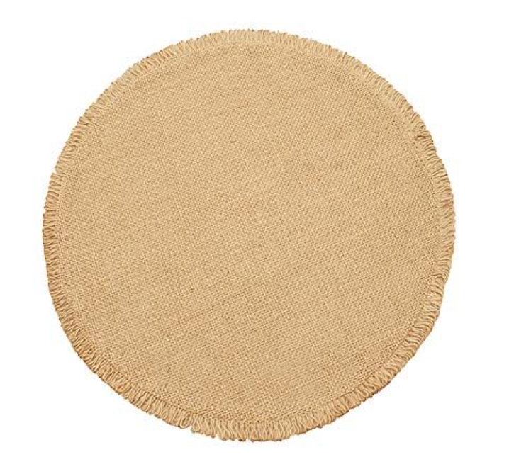 Circular Jute Placemat Natural No.14 Ampthill