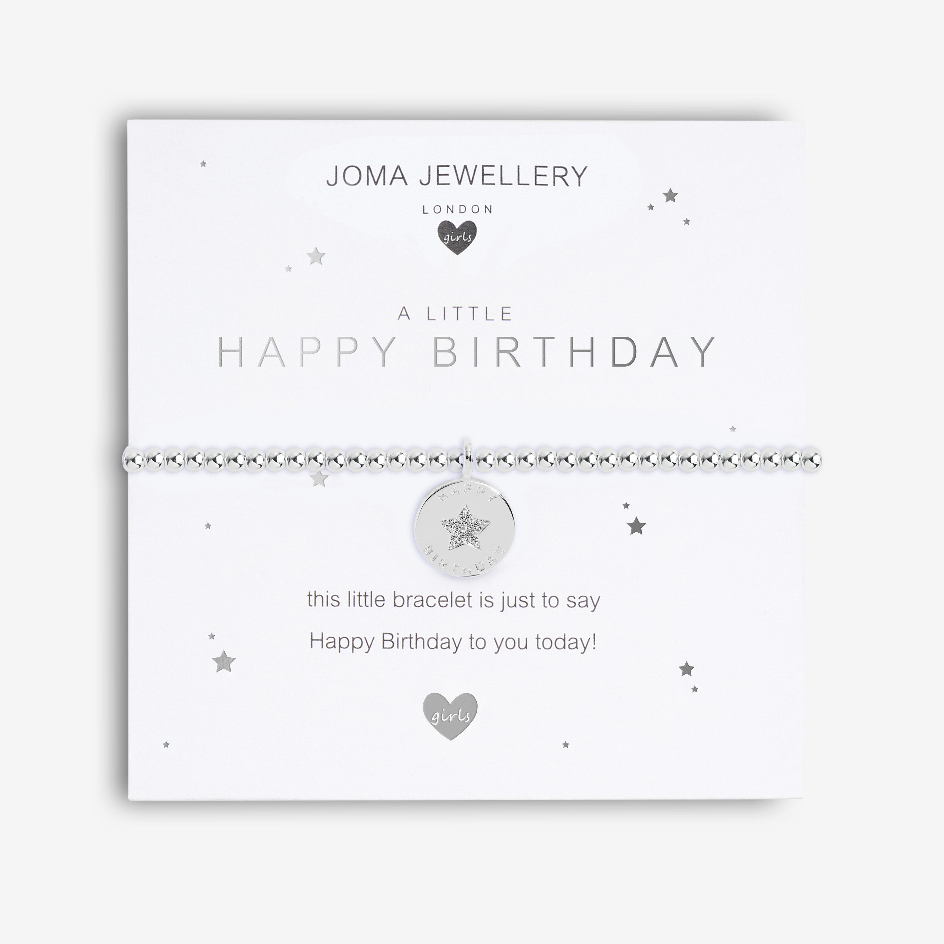 Joma birthday bracelet clearance